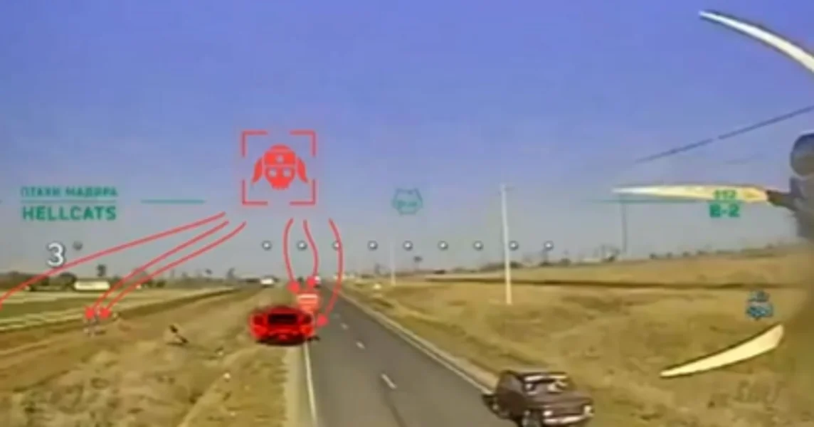 VIDEO Ovo je dron snimio neposredno pre nego što se zabio u ruski vojni kamion