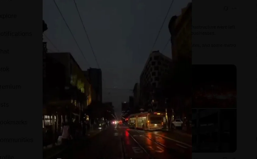 Zbog nestanka struje u San Francisku 130.000 domova i kompanija u mraku