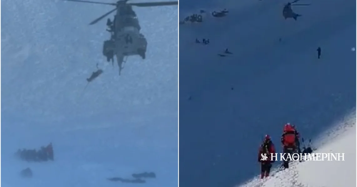 Vardousia: Video-dokument od operacije izvlačenja četiri alpinista