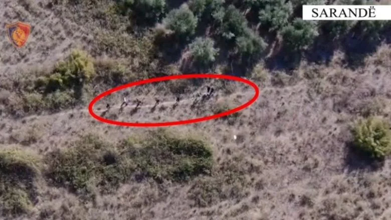 Saranda/ Pokušali da pređu ka Grčkoj 6 emigranata, uhvaćeni blizu granice, 2 uhapšena (VIDEO) - Shqiptarja.com