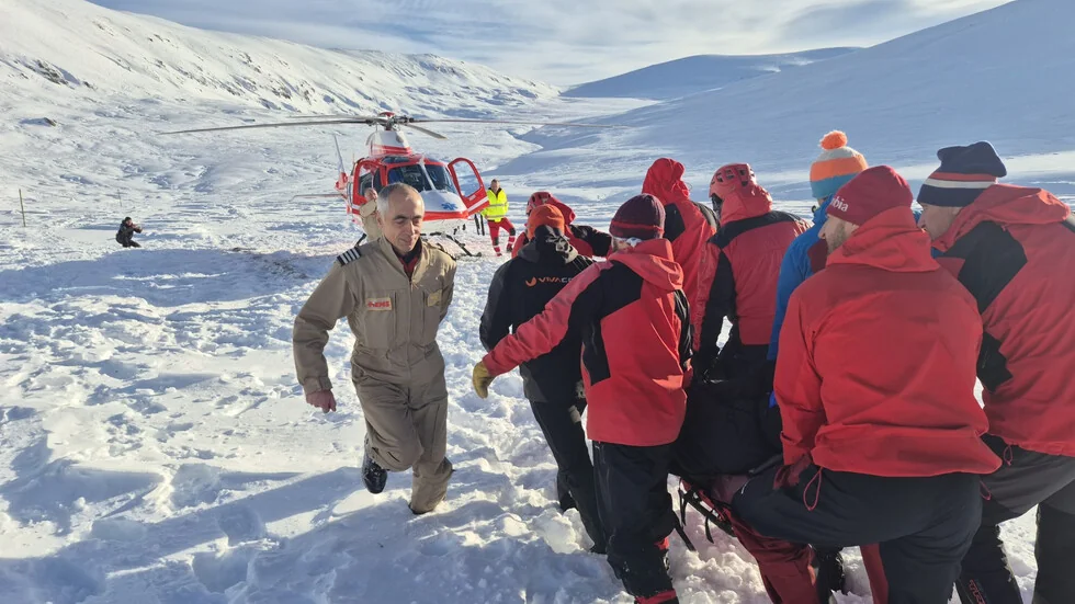 Evakuisana helikopterom žena sa smrzotinama prstiju na nogama iz planinske kuće Ivan Vazov u Rili (VIDEO+SLIKE)