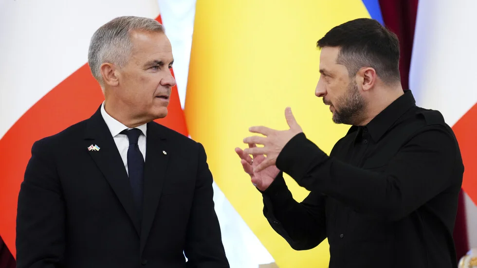 Zelenski stigao u Kanada na sastanak sa premijerom Mark Karni (VIDEO)