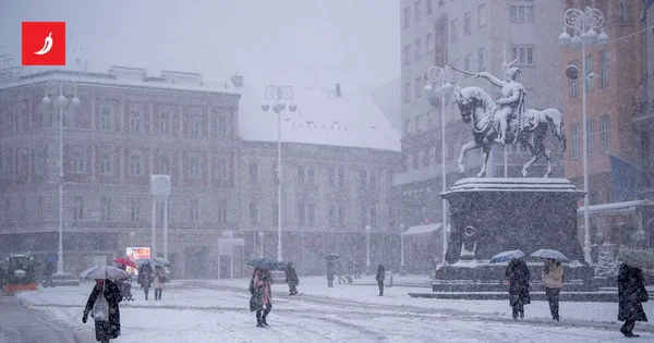 U sredu moguć sneg. Čak i u Zagrebu