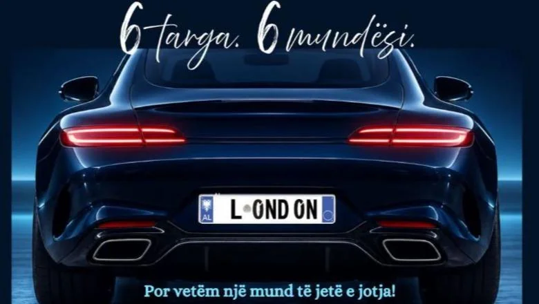 ‘London’, ‘Kosovo’ ili ‘M0N3Y’? Personalizovane tablice po prvi put na online aukciji! Za ‘7777’ počinje od 6500 evra
