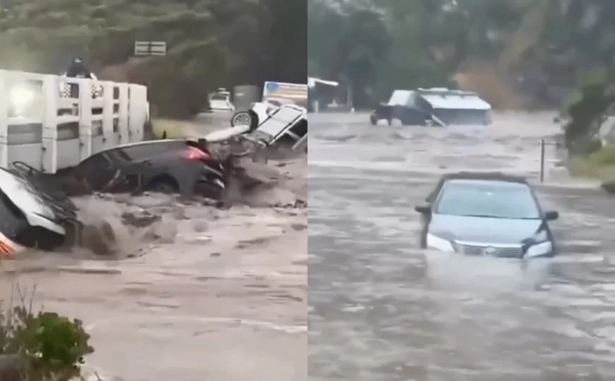 Australija opet pod vodom: Automobili završili u moru, hiljade ljudi bez struje