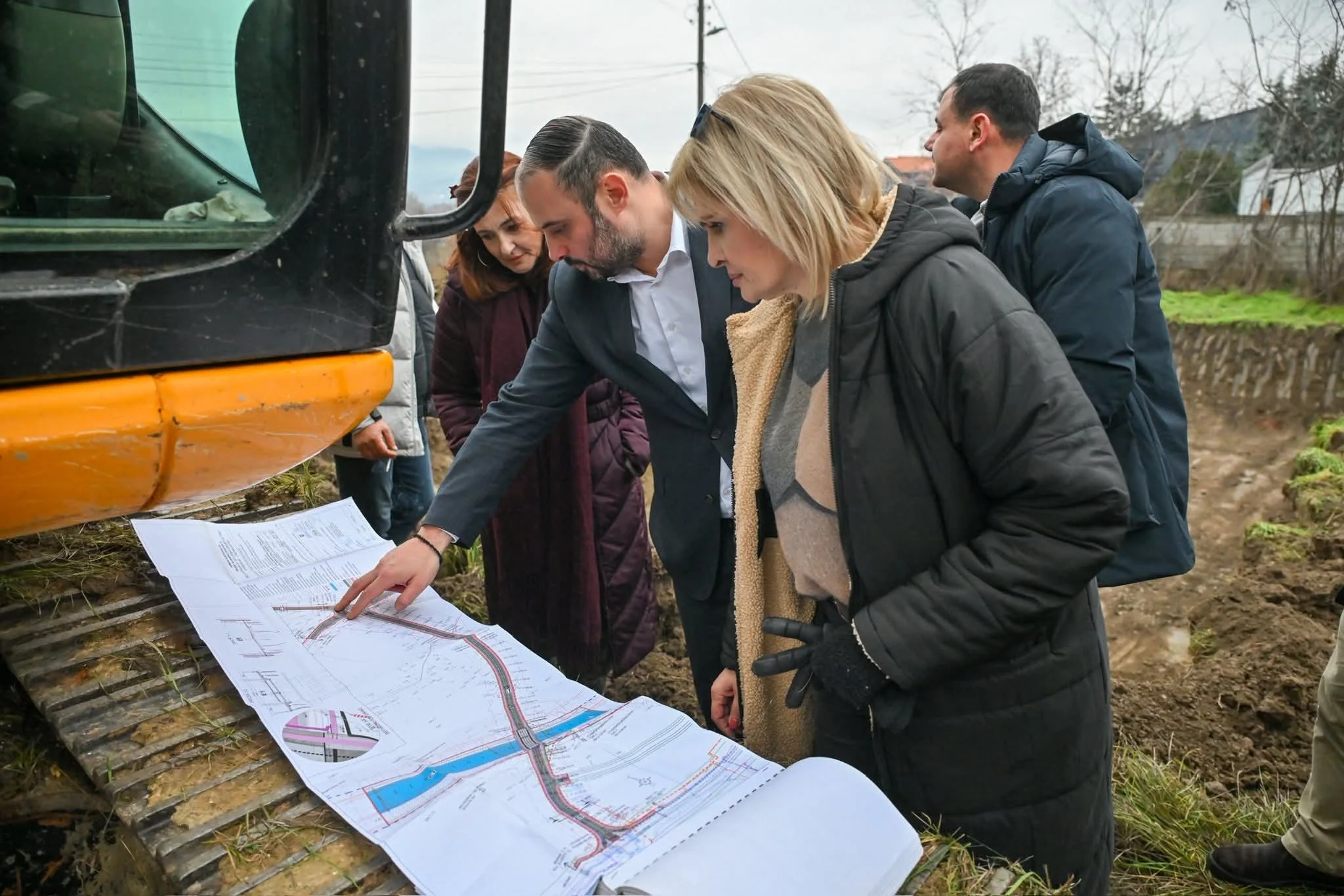 Gjorgievski na uvid na „Ljubljanska“, se aktivira projekat za puštanje u upotrebu mosta u Karpošu - Nova Makedonija