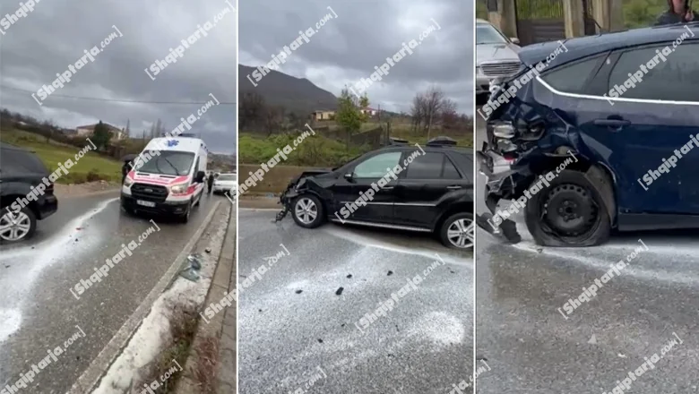Dva vozila su se sudarila na deonici Elbasan-Shushice, hitna pomoć i policija stigli na mesto događaja - Shqiptarja.com