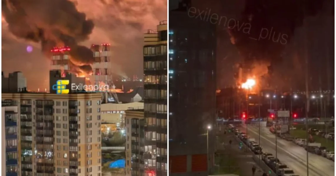 VIDEO Ogromni napad na Sankt Peterburg, Ukrajinci ih zasuli dronovima, pogođen naftni terminal