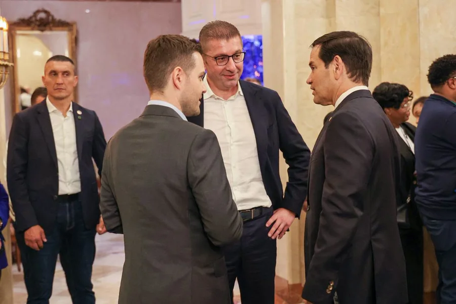 Mickoski razgovarao sa Rubijem u Njujorku: Potvrđena važnost strateškog partnerstva i kontinuiranog političkog dijaloga sa SAD - Nova Makedonija