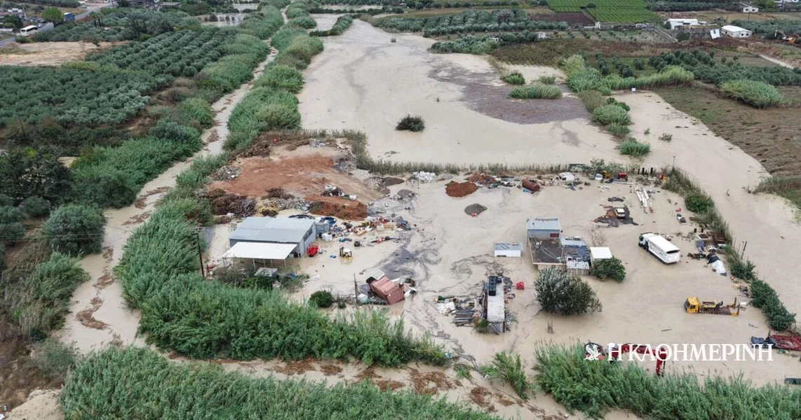 Loše vreme: Kreta beleži štete – Jaka nevremena do nedelje