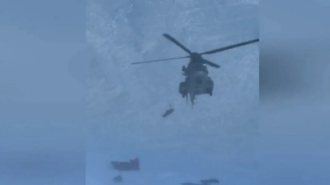 Vardousija: Video od operacije izvlačenja tela četvorice planinara - Documento