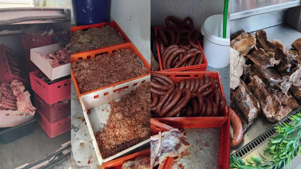 Izrečene su 60 kazni i uništeno je 624 kilograma nebezbedne hrane otkrivene pred novogodišnjim praznicima.