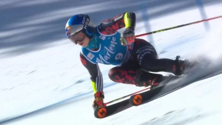 Skijanje / Lara Colturi oseća poteškoće u rodnom kraju, samo 22. mesto u prvoj vožnji Slalom gigante! Kvalifikovala se za drugu vožnju - Shqiptarja.com