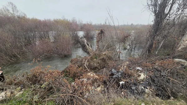 Izmeštanje korita Crne reke, ugrožen lokalni put ka selu Trstenik - Nova Makedonija