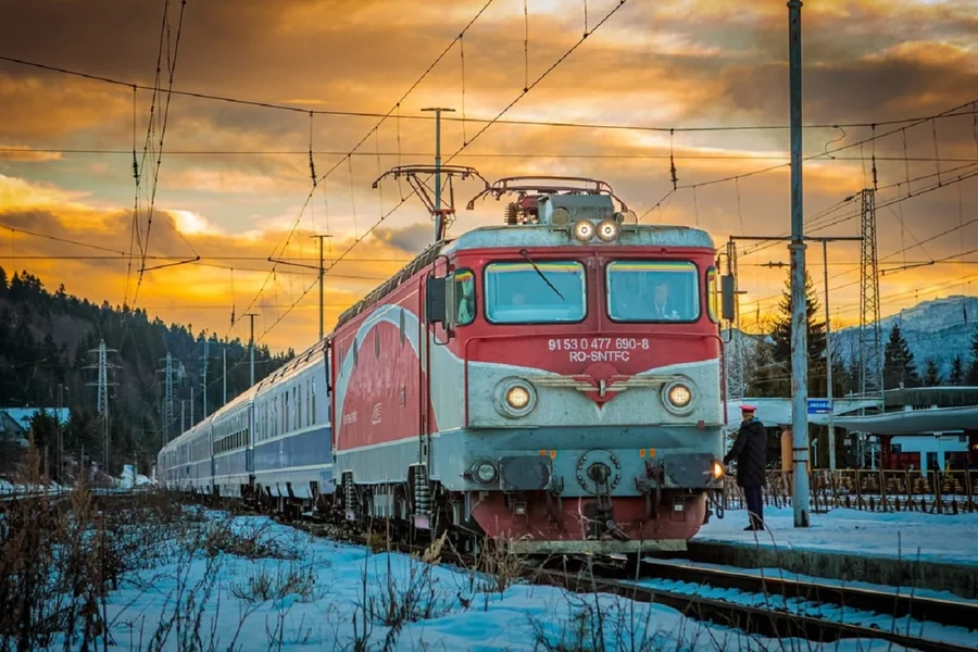 Vlak u Rumuniji koji je stigao 78 minuta pre nego što je bilo planirano