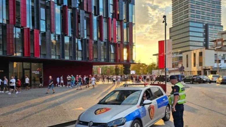 Danas utakmica Albanija-Bjelorusija, policija planira mere! Od 17:00 biće zatvorene ulice oko stadiona 'Air Albania'.
