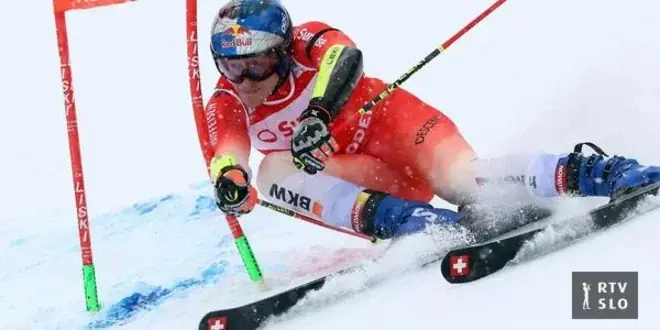 Veleslalom (muški) u Adelbodnu; Odermatt vodi, Kranjec 1,82 sekunde zaostatka