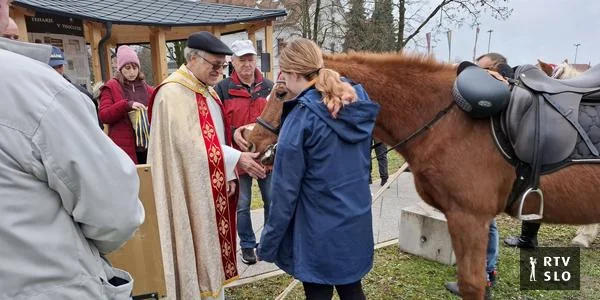 Po Sloveniji konji su tradicionalno primili blagoslov