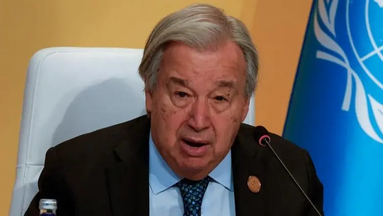 Generalni sekretar UN-a poruka svetskim liderima: Investirajte protiv siromaštva, a ne u oružje - Shqiptarja.com