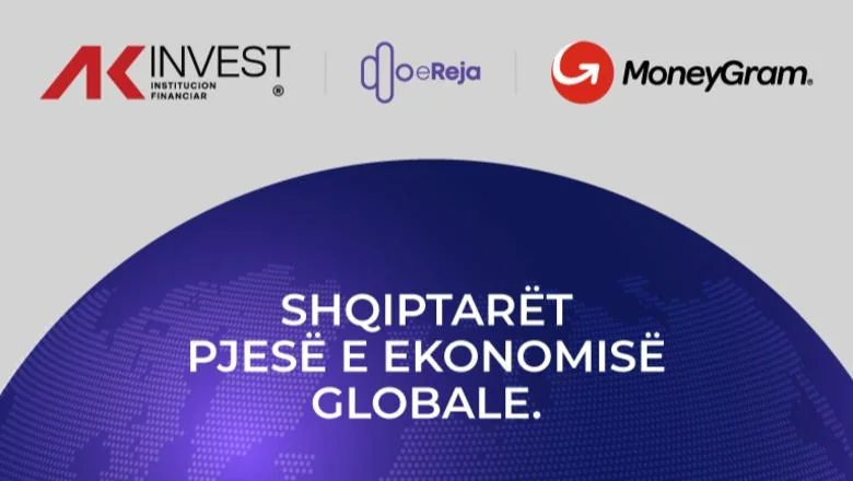 MoneyGram, AK-Invest i eReja lansiraju digitalne transfere novca direktno u elektronski novčanik eReja u Albaniji