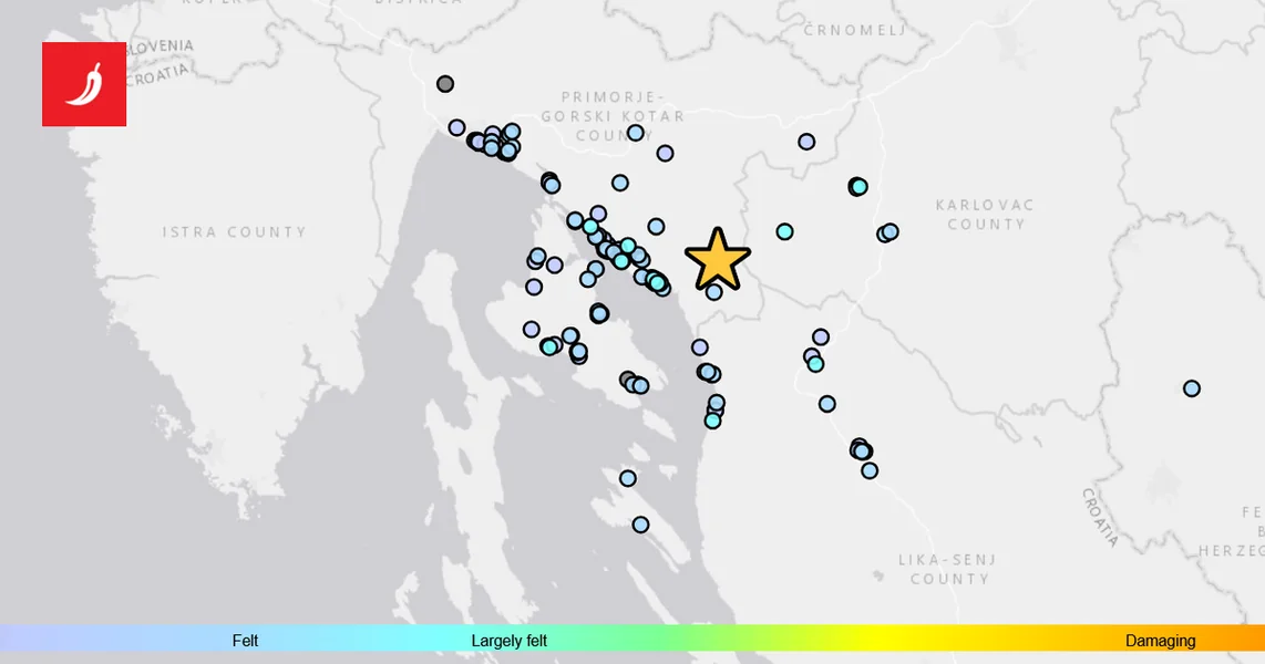 Potres magnitude 3,3 zatresao Kvarner