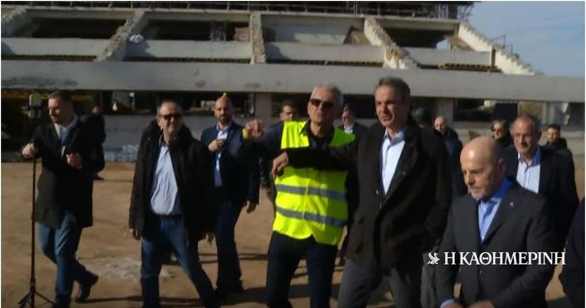 Botanički: Autopsija Mitsotaki, Alafouzu, Douka na radovima stadiona