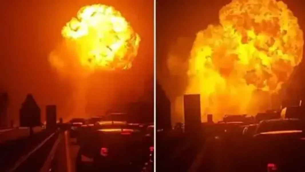 Video eksplozije koja je paralizovala promet na prometnom autoputu - ORIGO