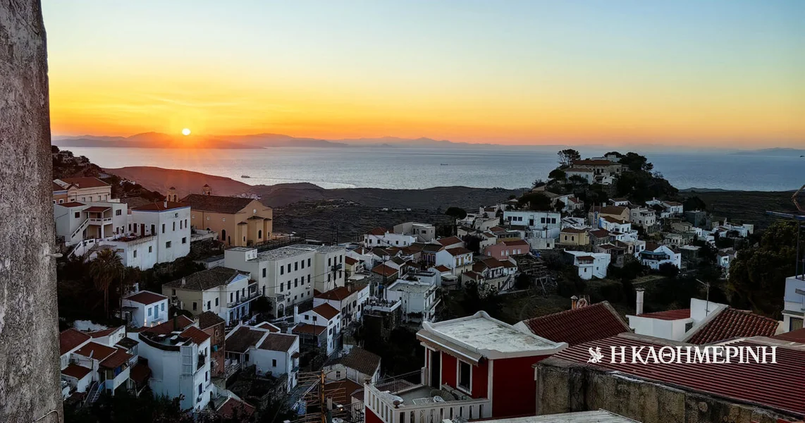 Desalinacija po prvi put na Džiji, Androsu i Meganisi