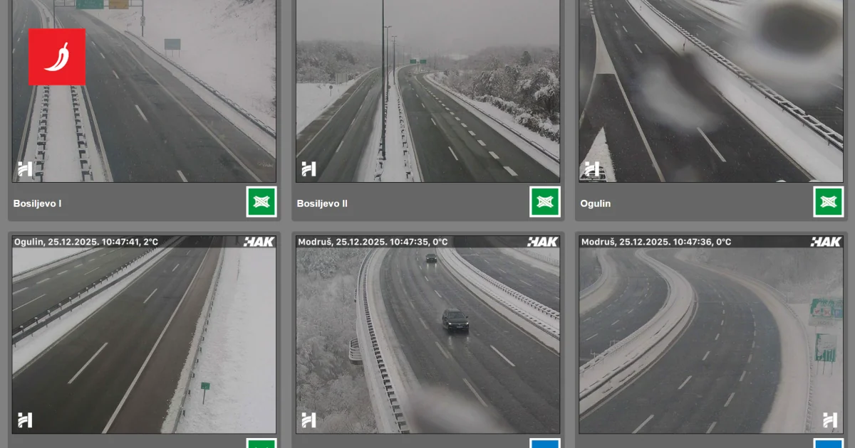 Sneg i bura i danas stvaraju probleme. Evo kakvo nas vreme očekuje