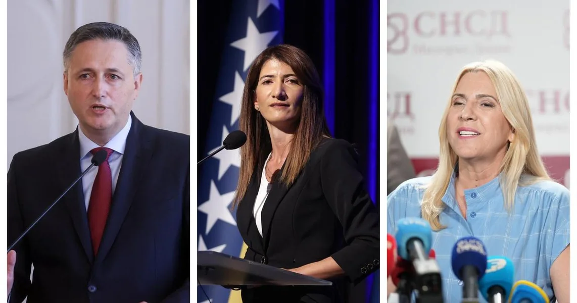 BiH ima novo Predsedništvo: Cvijanović za Srbe, Bećirović za Bošnjake, Filipović za Hrvate
