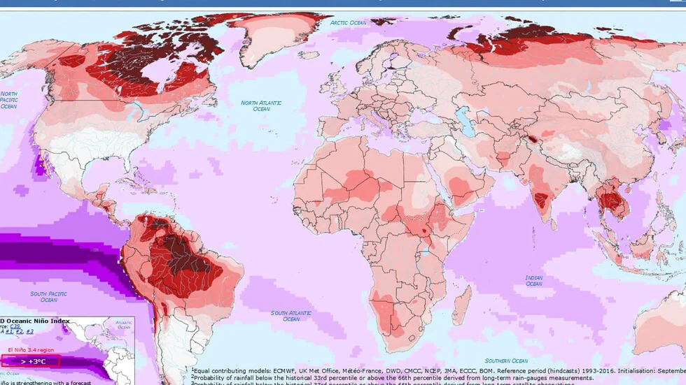 El Niño obećava toplu jesen