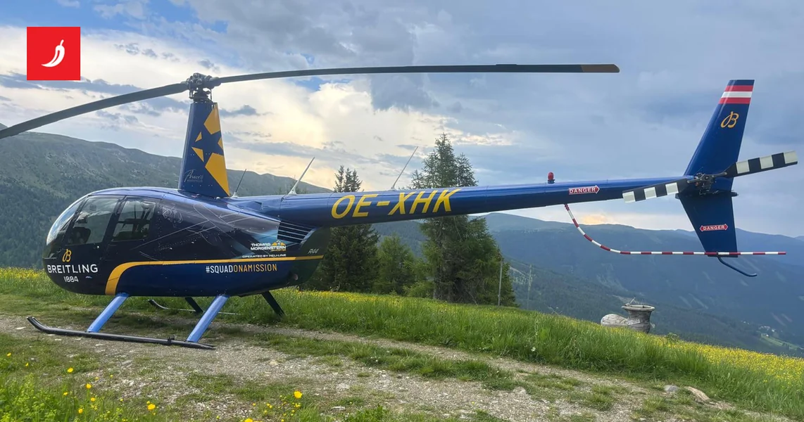 FOTO Austrijanci traže ukradeni helikopter i mole za pomoć. Trag vodi prema Hrvatskoj