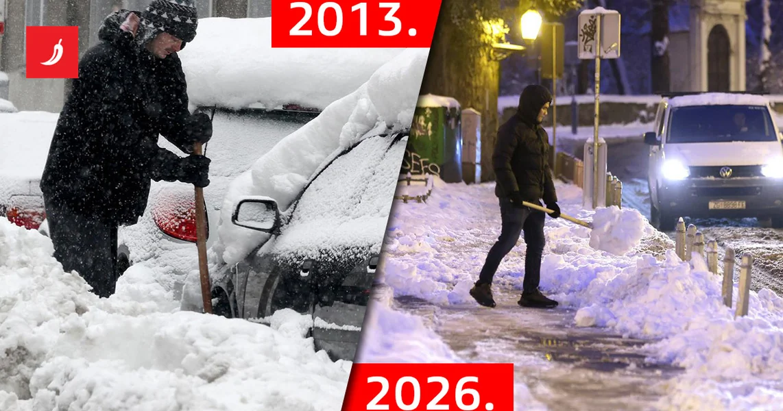 Kada je poslednji put u Zagrebu pao ovakav sneg?