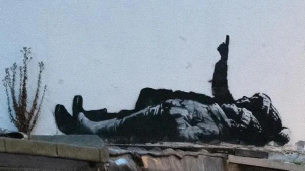 Novi grafit Banksyja se pojavio u Londonu - Documento