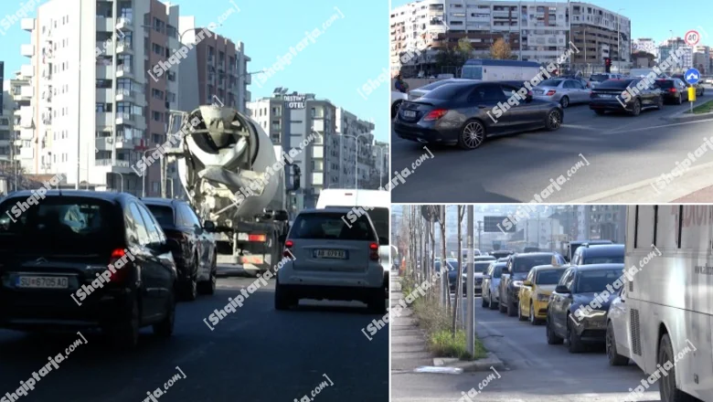 Gužva tokom novogodišnjih praznika: ulazi i izlazi iz Tirane blokirani! Težak saobraćaj (VIDEO) - Shqiptarja.com