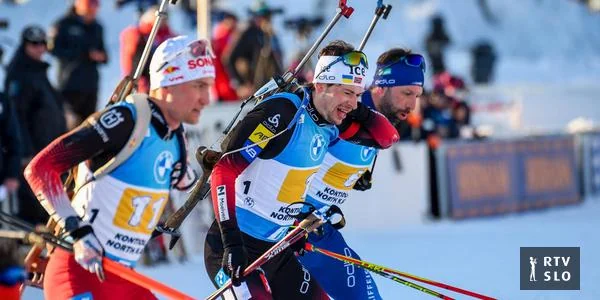 Biatlonci u Oberhofu upravo se bore u štafeti