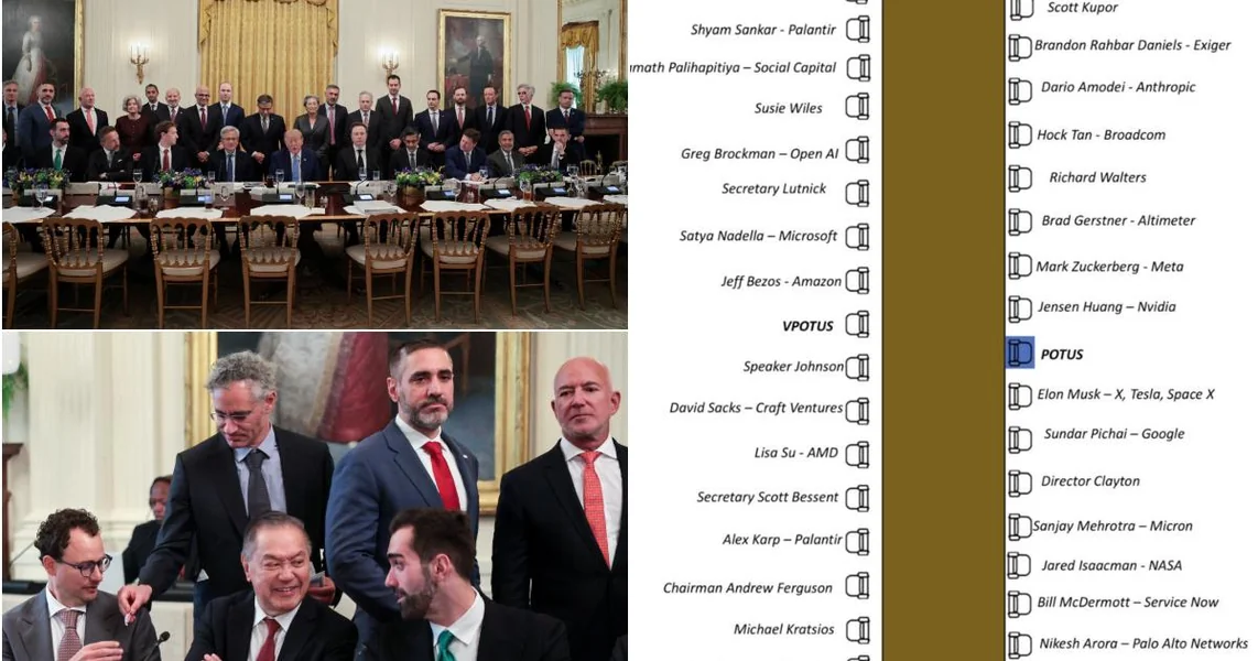 FOTO Trump okupio ključne ljude: Objavio i raspored sedišta, zanimljivo gde je koga 'smestio'
