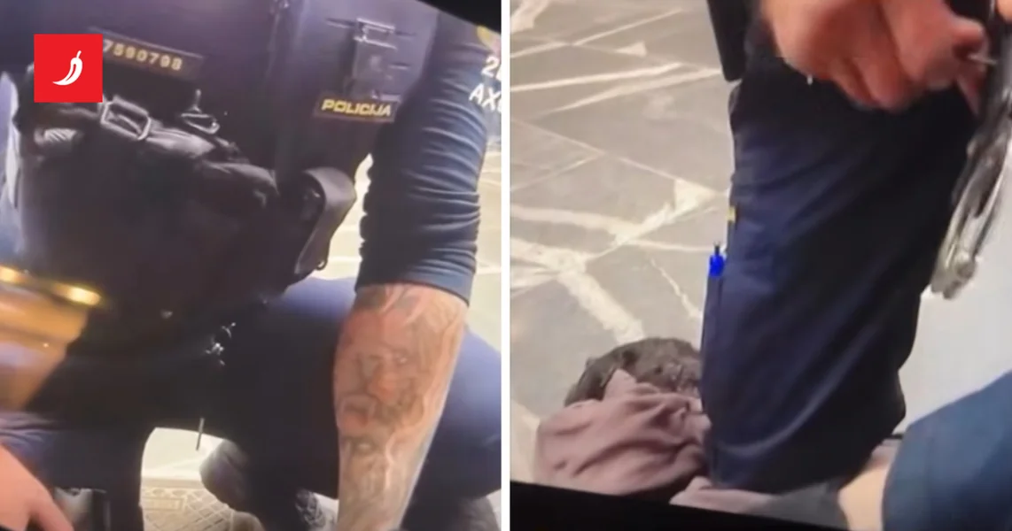VIDEO Policajac u Ljubljani davio čovjeka, on kasnije umro. 'Molim vas, ne mogu disati'