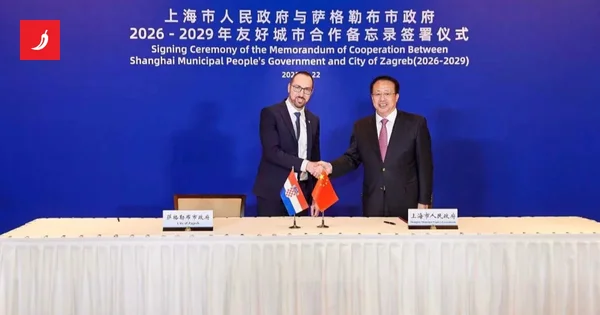 Tomašević u Šangaju potpisao sporazum o saradnji. Prvi je potpisan pre 45 godina.