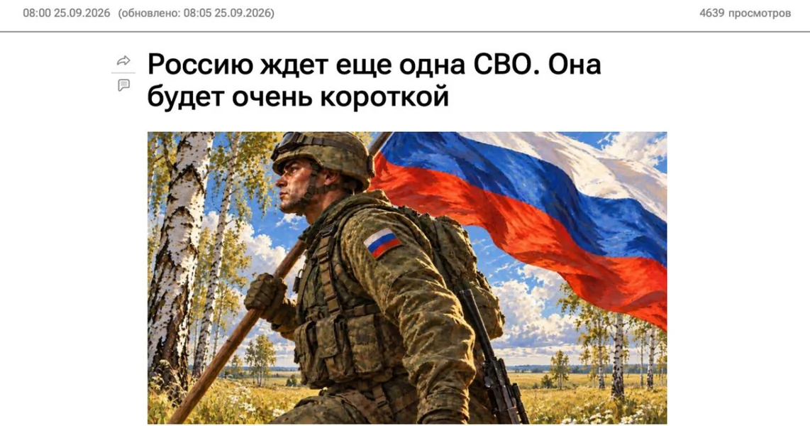 Državna ruska agencija RIA Novosti objavila je ime buduće države koju bi Rusija trebalo da napadne. Zatim je obrisala članak.