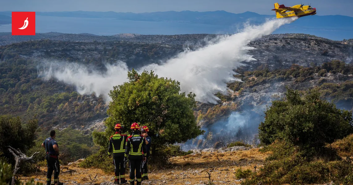 Požar na Braču od 10. septembra proglašen ugašenim