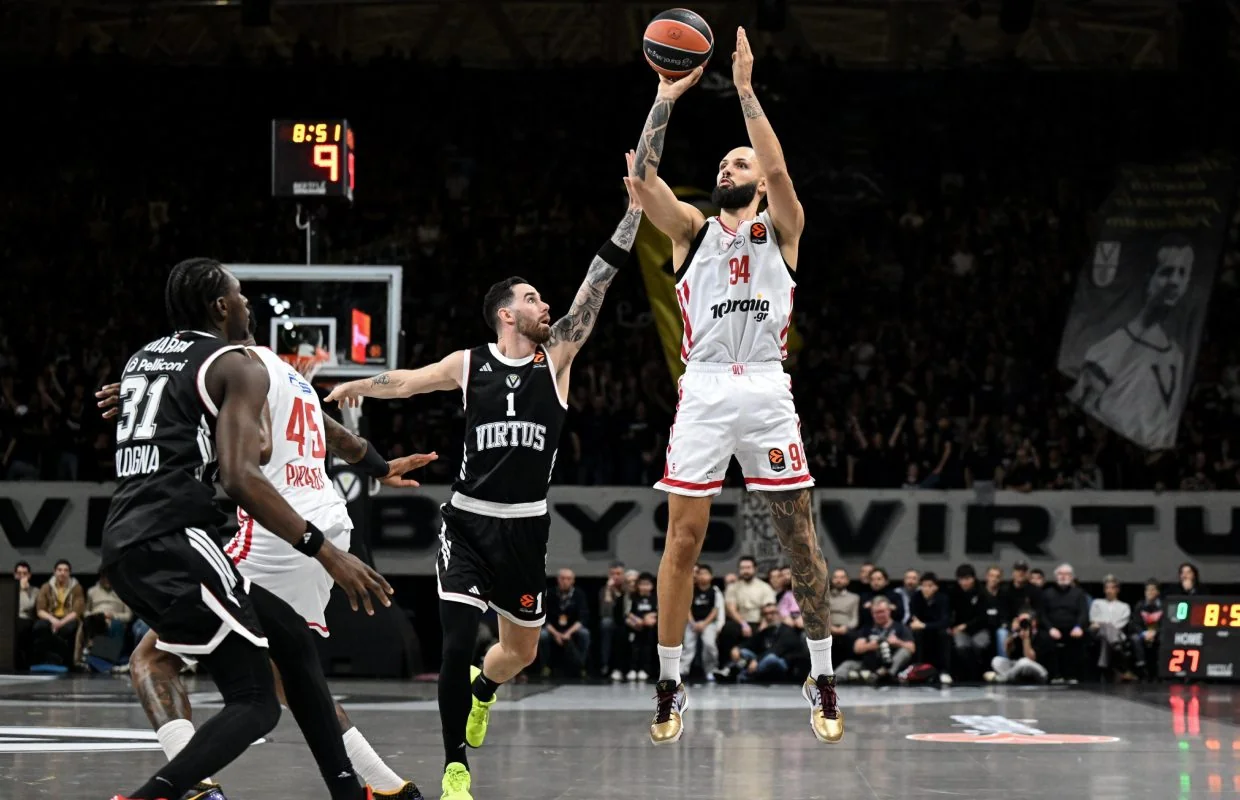 Virtus – Olimpijakos 94-97: Stoji usred trilerske borbe u Bolonji