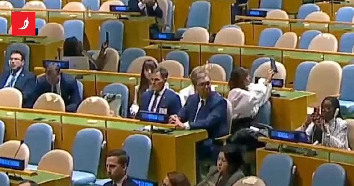 VIDEO Vučić slušao Netanjahua u UN-u. Pogledajte reakciju kad se dvorana ispraznila