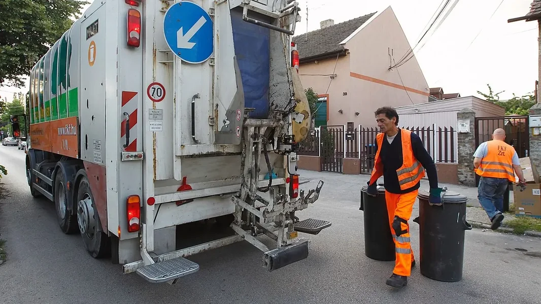 Odvoz smeća za Novu godinu — tako rešavaju praznični haos u Budimpešti - ORIGO