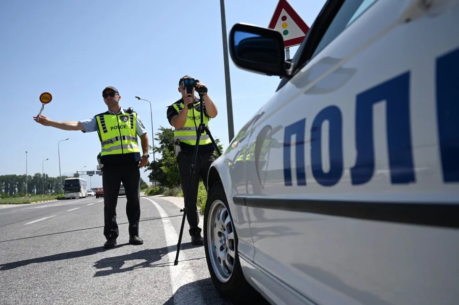 MUP sa kontrolom vozača koji su vozili brže od propisanog, konstatovano 628 prekršaja - Nova Makedonija