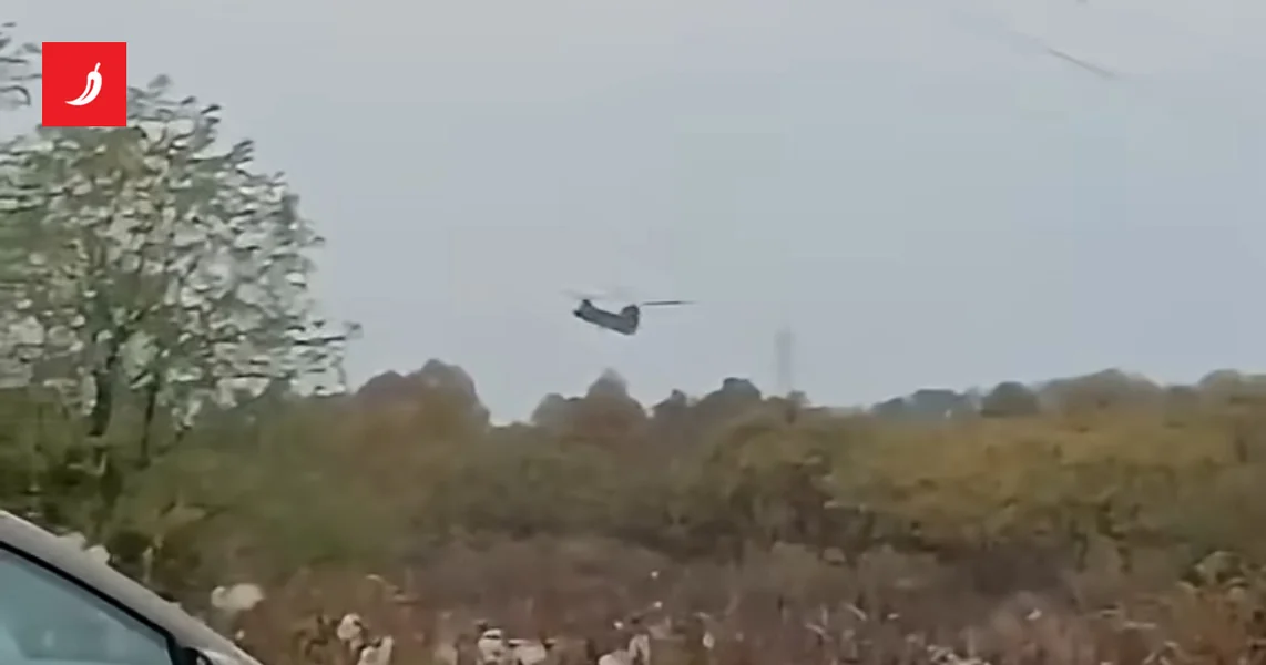 VIDEO Snimak trenutka pada vojnog helikoptera u BiH