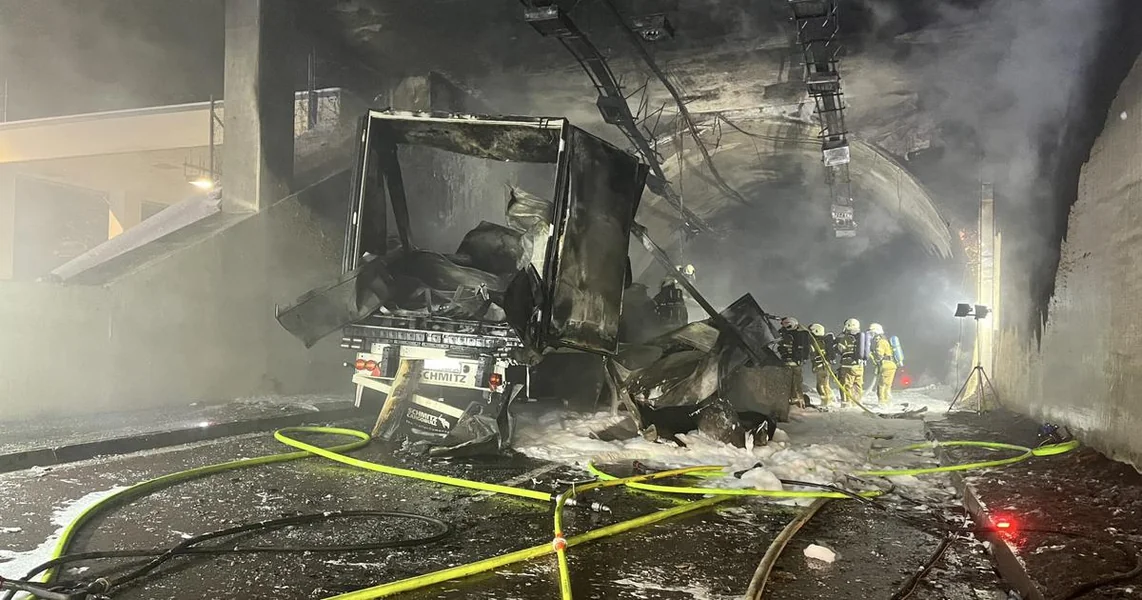 FOTO Strašni prizori nesreće u tunelu: stradao hrvatski državljanin, lekari mu se bore za život