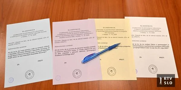 Počelo je predčasno glasanje na četiri referenduma, trajace do četvrtka