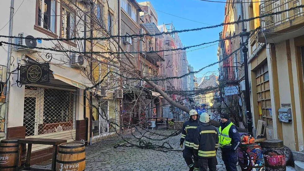 Problemi zbog snažnog vetra u Plovdivskoj oblasti
