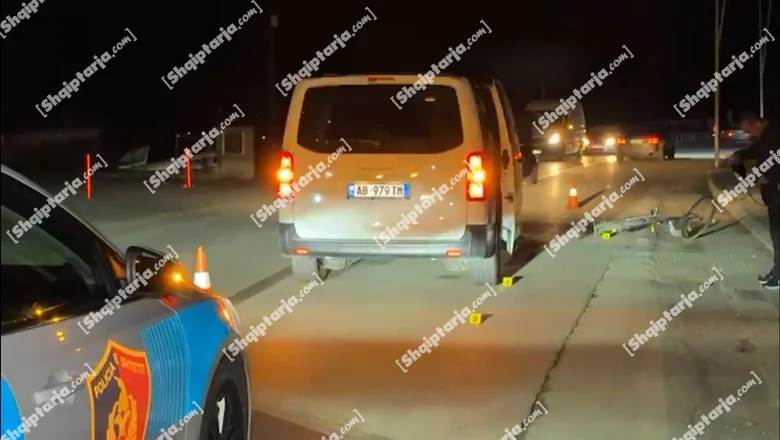 Korča/ Aksident na pravcu Qafë Pllocë - Pogradec, vozilo je udarilo biciklistu, 63-godišnjak prevezen u bolnicu